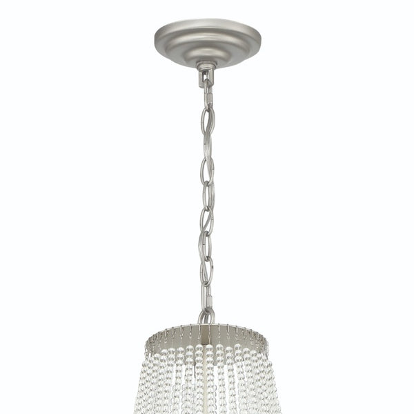 Candle Style Six Light Dimmable Metal Chandelier for Elegant Dining and Living Spaces