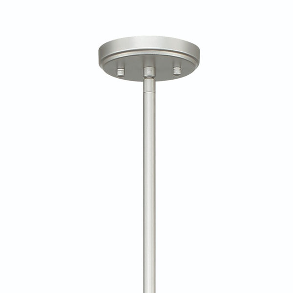 Silver Dimmable Multi Light Chandelier with Candle Arm Design for Elegant Dining