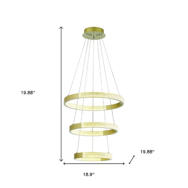 Candle Style Three Light Dimmable Led Metal Chandelier for Dining Room or Entryway