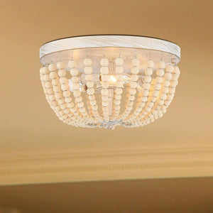 Gold Three Light Dimmable Flush Mount Chandelier for Modern Glam Interiors
