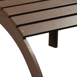 Homeroots 19" Brown Multi-functional Indoor Outdoor Footstool Ottoman – Stylish, Durable & Space-saving Design   484452