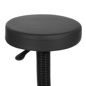 OSP Home Furnishings Pneumatic Saddle Stool Ergonomic Height Adjustable Seat for Drafting Lab Studio Work ST217