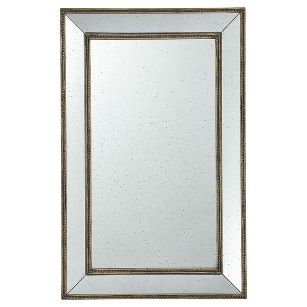 Homeroots Silver Rectangle Accent Mirror  Mdf 484989