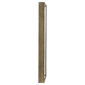 Homeroots Silver Rectangle Accent Mirror  Mdf 484989