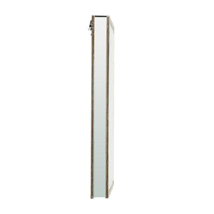 Homeroots 16" Silver Glass Framed Accent Mirror  Glass 484998