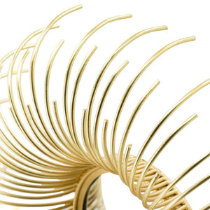 Homeroots Set Of Five Gold Sunburst Metal Framed Mirror Set  Iron 485018