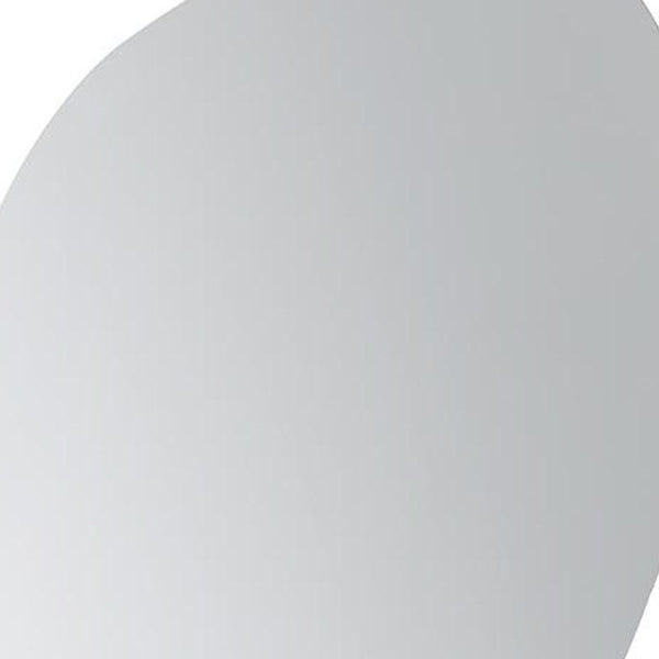 Homeroots 40" Gold Iron Framed Accent Mirror  50% Iron,25% Mirror,25% Mdf 485093