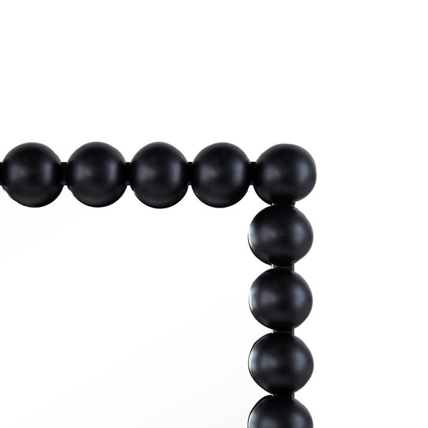 Homeroots 36" Black Iron Framed Accent Mirror  50% Iron,25% Mirror,25% Mdf 485108