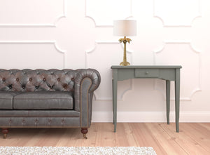 Homeroots 22" Gold Tropical Coconut Tree Table Lamp With White Drum Shade   485195