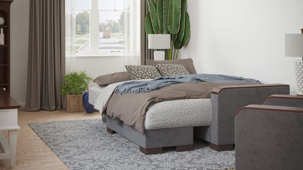 English Elm Primenest Zenaero Convertible Chaise Lounge With Storage - Stylish Upholstered Sleeper For Comfort B030P303547-GIGA