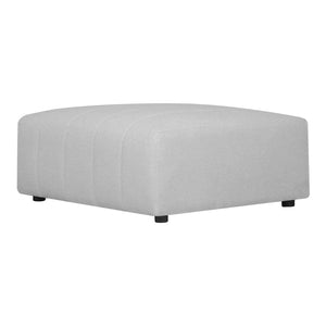 English Elm Lyric Modular Ottoman with Channel Stitching Upholstered Seat for Living Room Decor B2769P504214