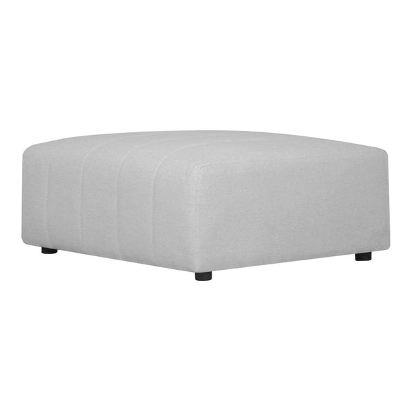 English Elm Lyric Modular Ottoman with Channel Stitching Upholstered Seat for Living Room Decor B2769P504214