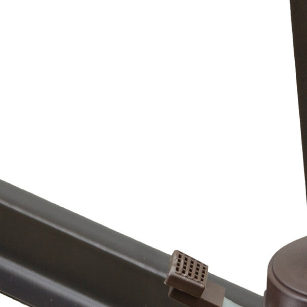 Homeroots 10' Dark Gray Polyester Square Tilt Cantilever Patio Umbrella With Stand  Aluminum 485643