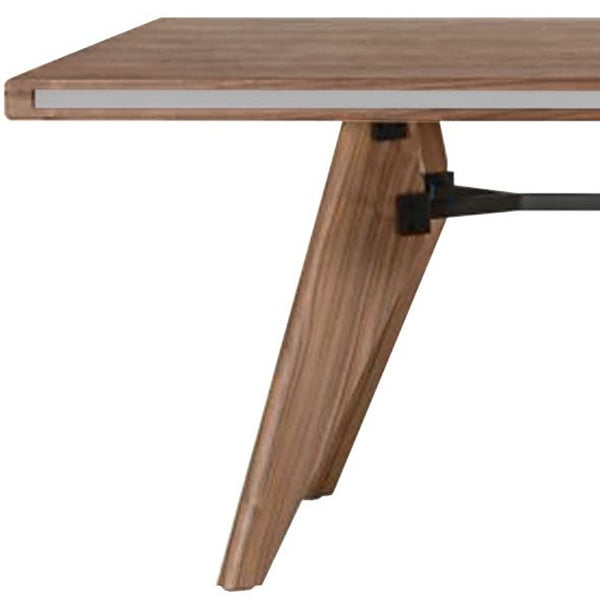 Homeroots 87" Brown Dining Table   486025