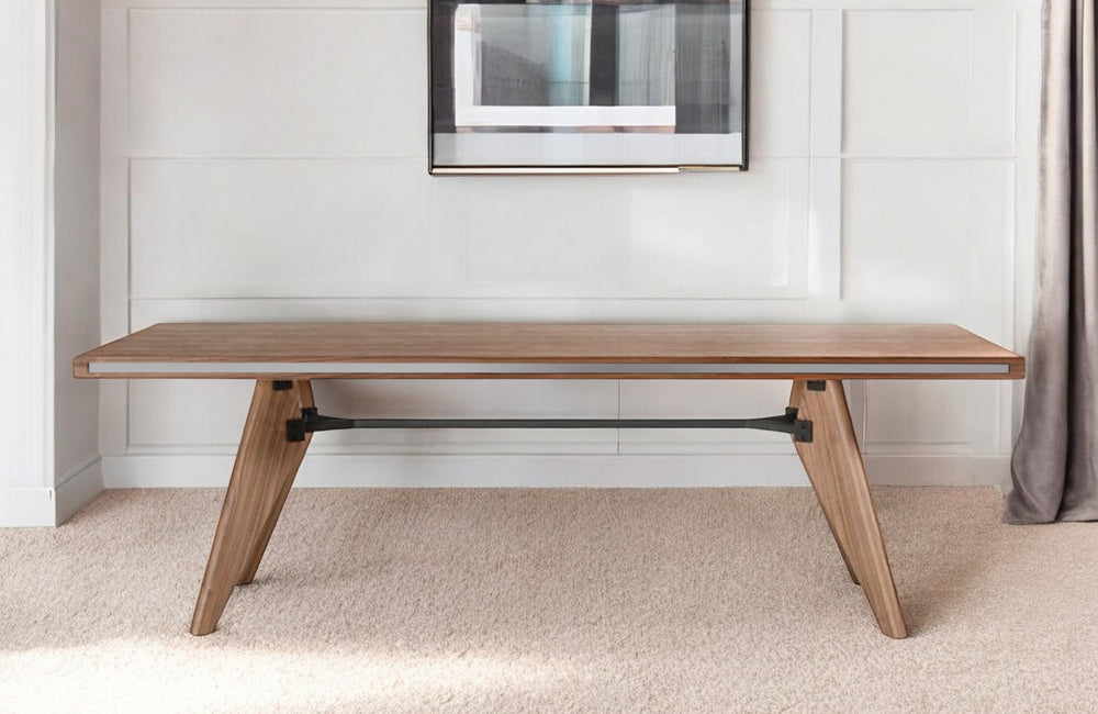 Homeroots 87" Brown Dining Table   486025