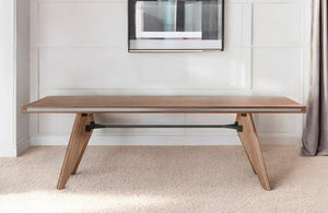 Homeroots 87" Brown Dining Table   486025