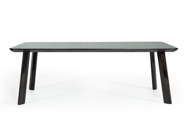 Homeroots 87" Ebony Dining Table   486028