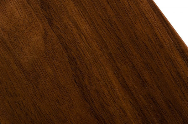 Homeroots 79" Walnut Rectangular Solid Manufactured Wood And Solid Wood Dining Table   486042