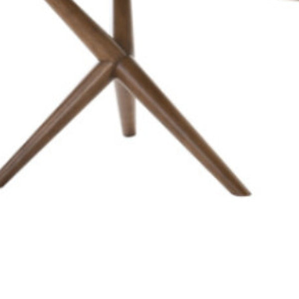 Homeroots 95" Brown Solid Manufactured Wood Dining Table   486045