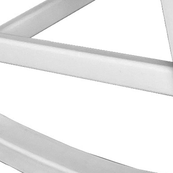 Homeroots 42" White Heavy Duty Plastic Rocking Chair - Perfect For Relaxing On Your Porch Or Patio Oasis!  Plastic 486116