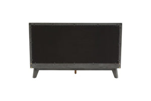 Homeroots Gray Wood And Linen Queen Bed Frame - Stylish Comfort With Modern Design, Perfect For Inviting Spaces   486217