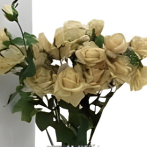 Homeroots 37" White & Chrome Leg Dresser Mirror  Wood,Mirror,Composite Wood 486436