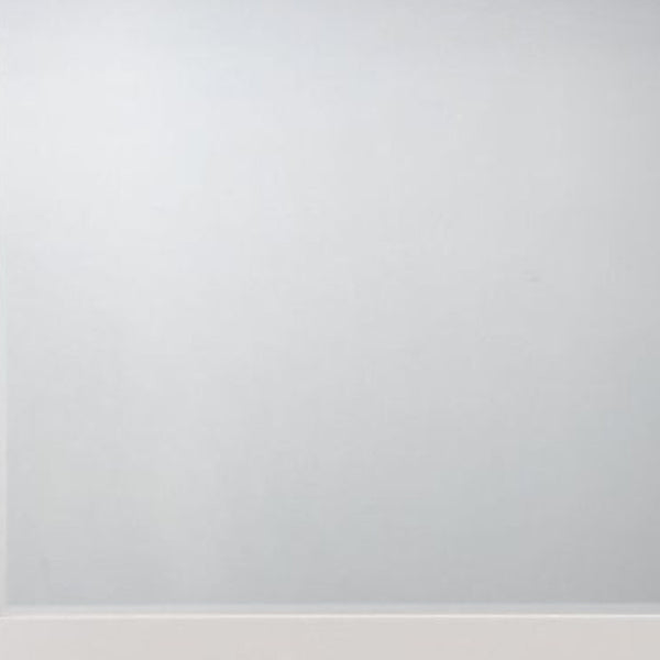 Homeroots 37" White High Gloss Square Dresser Mirror  Wood, 486454