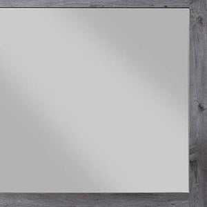 Homeroots 38" Square Dresser Mirror  Wood,Veneer,Composite Wood 486455