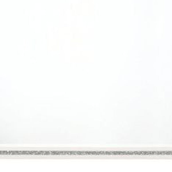 Homeroots 35" White Finish Dresser Mirror  Wood,Composite Wood 486459