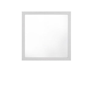 Homeroots 40" Square Dresser Mirror  Composite,Veneer,Mirror 486509