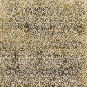HomeRoots 8' Camel Medallion Area Rug - Stain Resistant, Power-Loomed for Durability and Timeless Elegance 8' X 10' 486647