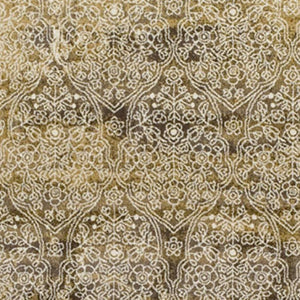 HomeRoots 8' Camel Medallion Area Rug - Stain Resistant, Power-Loomed for Durability and Timeless Elegance 8' X 10' 486647