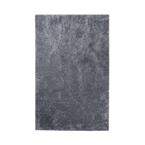 Homeroots 4' X 6' Grey Shag Stain Resistant Area Rug  Polypropylene 486787