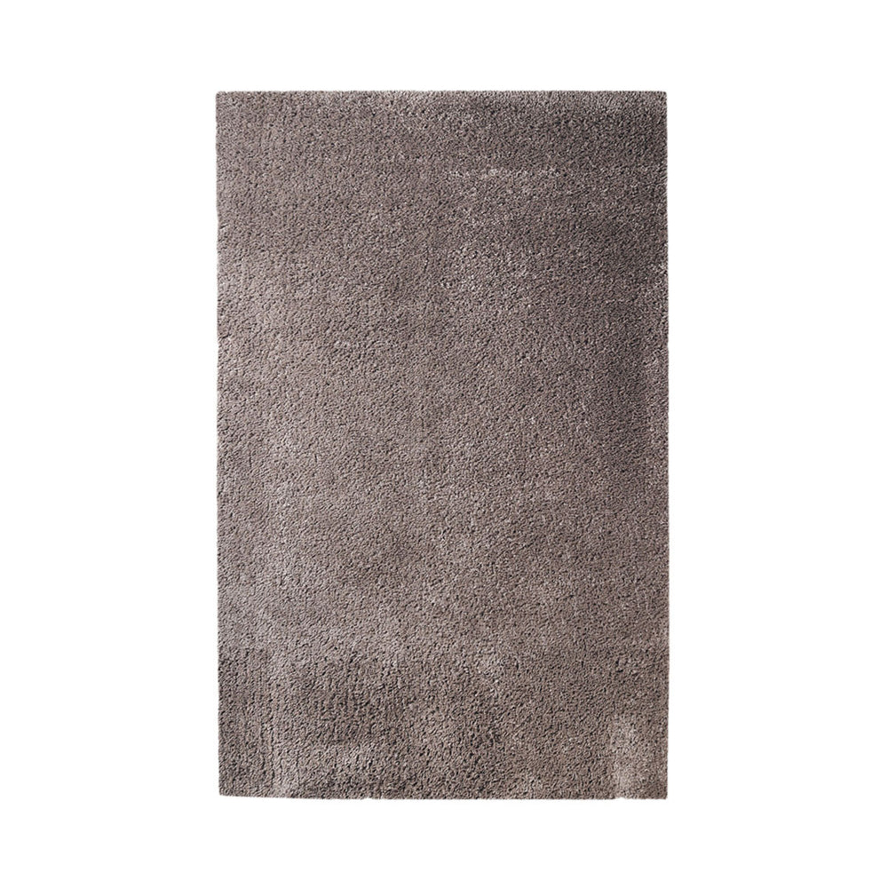 Homeroots 4' X 6' Taupe Shag Stain Resistant Area Rug  Polypropylene 486790