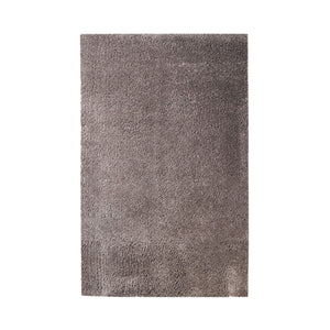 Homeroots 5' X 8' Taupe Shag Stain Resistant Area Rug  Polypropylene 486796