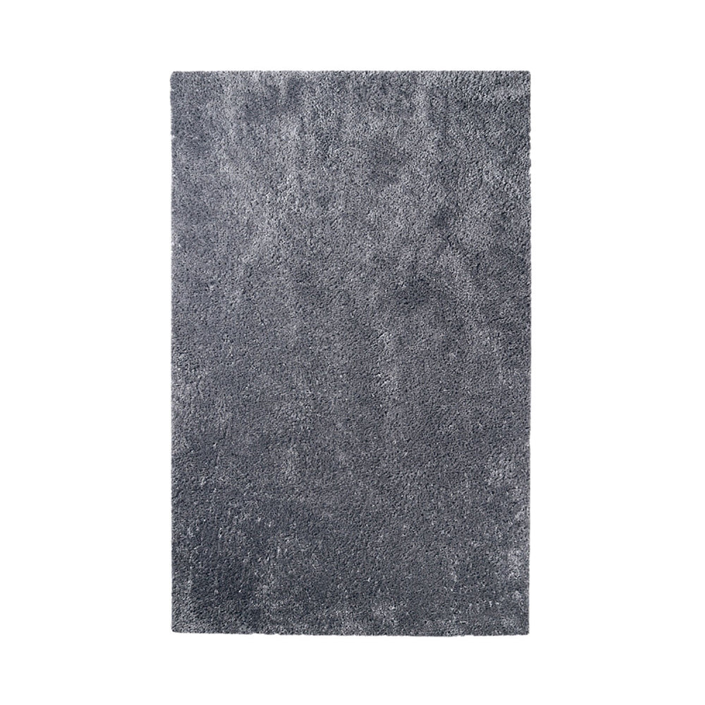 Homeroots 8' X 10' Grey Shag Stain Resistant Area Rug  Polypropylene 486799