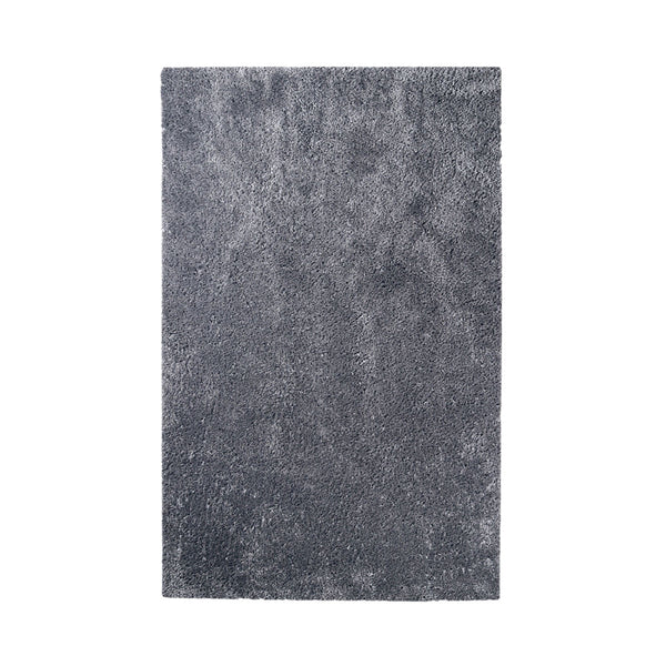 Homeroots 8' X 10' Grey Shag Stain Resistant Area Rug  Polypropylene 486799