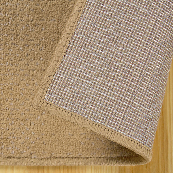 Homeroots 5' X 8' Terra Cotta Patchwork Power Loom Stain Resistant Area Rug  Polypropylene 486853