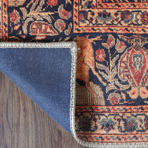 Homeroots 5' X 7' Brown Medallion Stain Resistant Area Rug  Polyester 486882