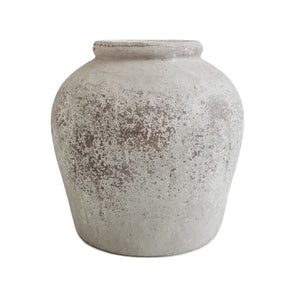 Distressed Grey Vase (4869L A344) Zentique