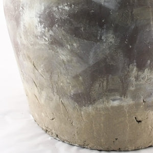Distressed Grey Wash Jar (4869S A292) Zentique