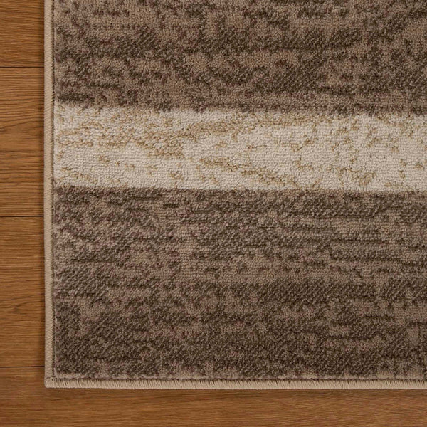 Homeroots 5' X 8' Beige Patchwork Power Loom Stain Resistant Area Rug  Polypropylene 487090