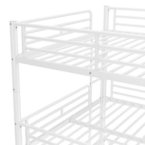 English Elm Twin Xl Solid Pine Loft Bed with Built-in Led Lighting and Storage Shelves Light White W1580S00583