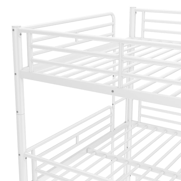 English Elm Twin Xl Solid Pine Loft Bed with Built-in Led Lighting and Storage Shelves Light White W1580S00583