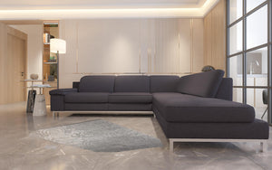 Homeroots 4' X 6' Grey Damask Power Loom Stain Resistant Area Rug  Polyester 487552