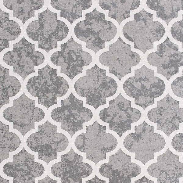 Homeroots 8' X 11' Green Geometric Power Loom Stain Resistant Area Rug  Olefin,Cotton 487589