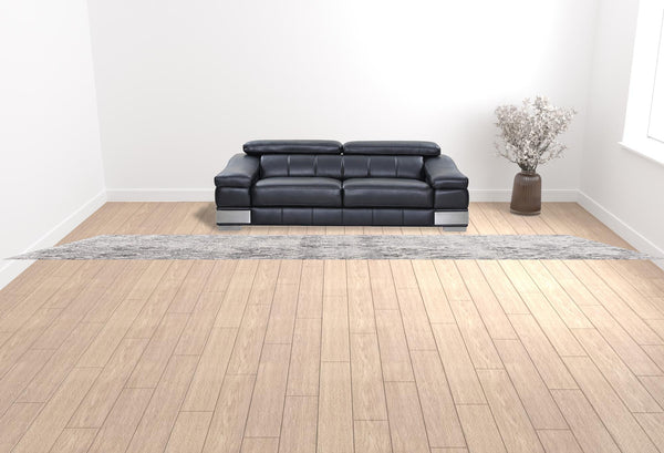 Homeroots 2' X 20' Cream Damask Power Loom Stain Resistant Area Rug  Polyester,Cotton 487614