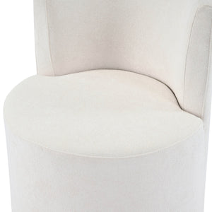 English Elm Christopher Knight Home® - Modern Swivel Upholstered Side Chair Set Of 2 - Beige, Plush Comfort For Stylish Living Spaces N768P331578B_2