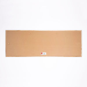 Homeroots 16" X 45" Brown And White Be Still And Know Solid Wood Wall Decor  Solid Wood 488044