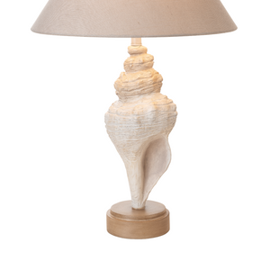 Homeroots Set Of Two 30" Beige And Brown Novelty Table Lamp Coastal With Tan Empire Shade   488375